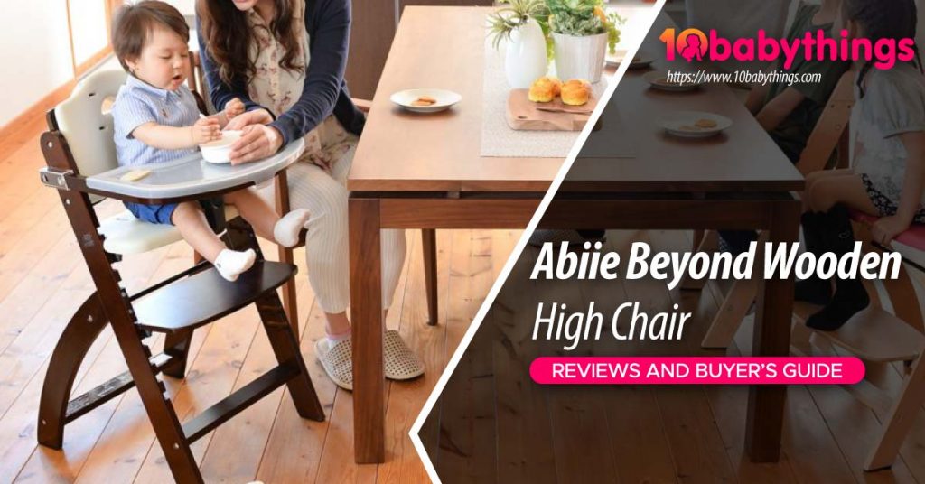 Abiie Beyond Wooden High Chair