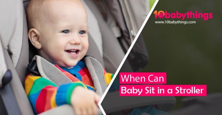 Things to Consider When Can Baby Sit in a Stroller?