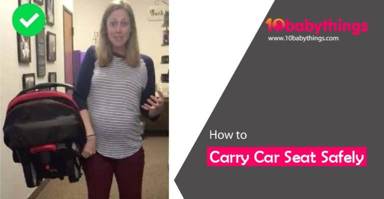 The Right Way to Carry a Car Seat safely