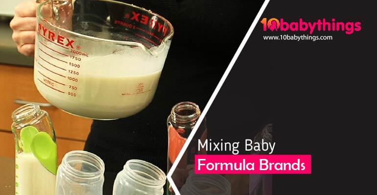 Mixing Baby Formula Brands