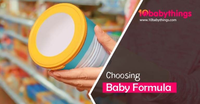 choosing baby formula